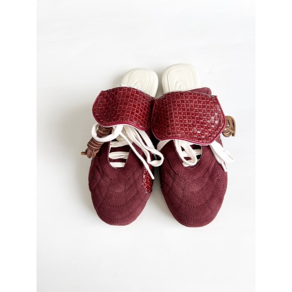 NWT Scuffers Iconic Mule Burgundy Red Wine Sneaker 40 - Picture 3 of 12